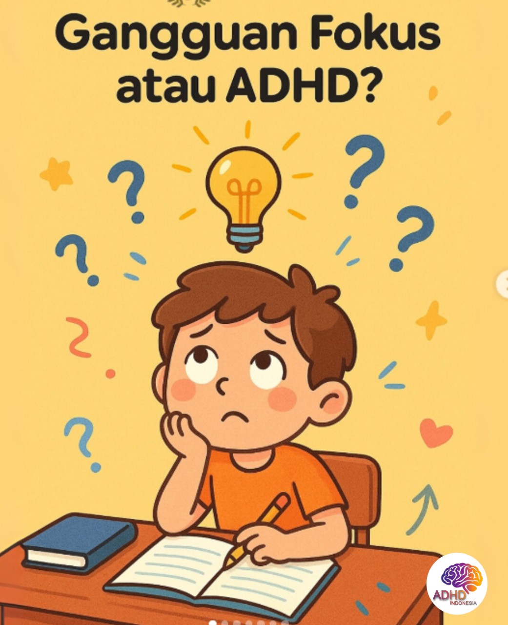 ADHD dan Kesulitan Fokus Anak: Edukasi untuk Keluarga di Kabupaten Lebak