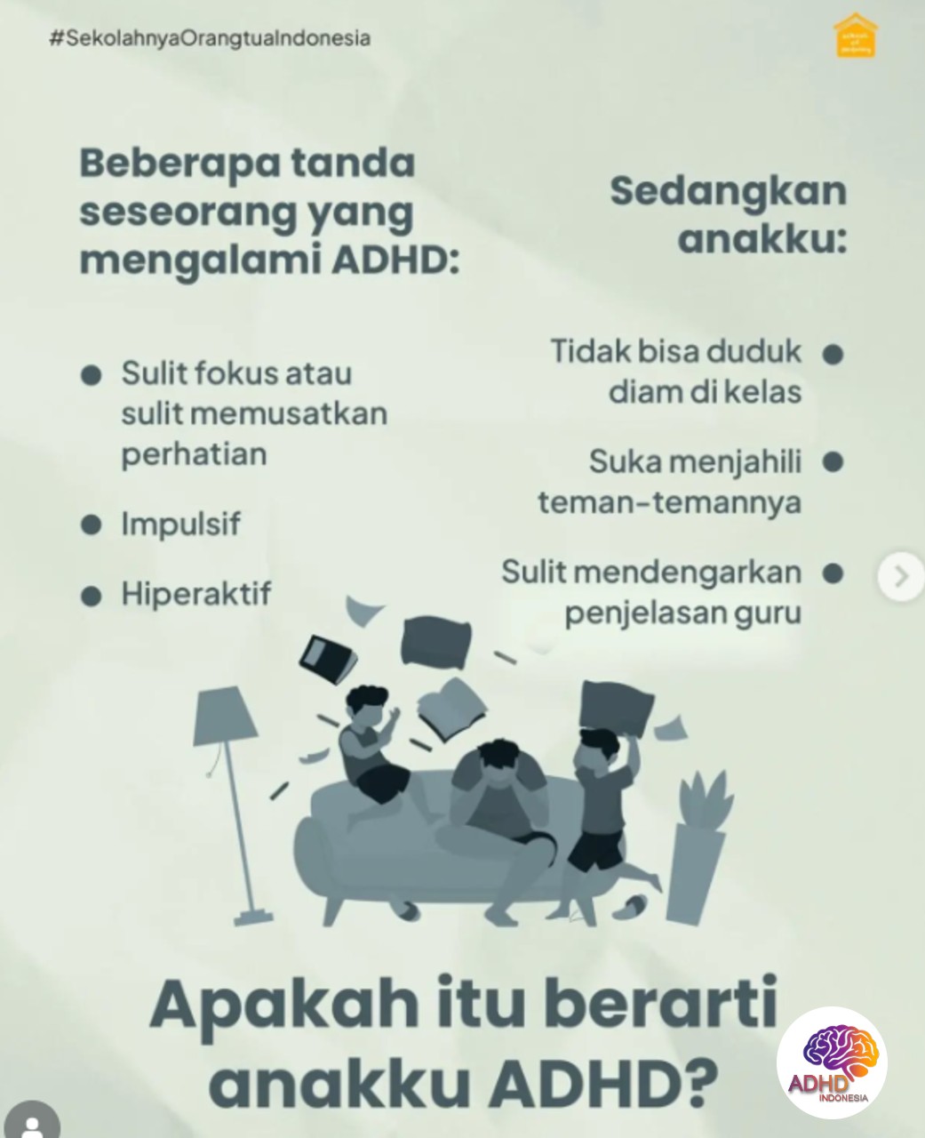 Ciri dan Gejala ADHD pada Anak Usia Dini di Kabupaten Lebak